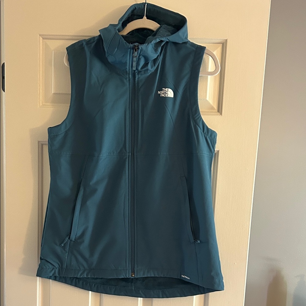 The North Face Teal Sleeveless Jacket